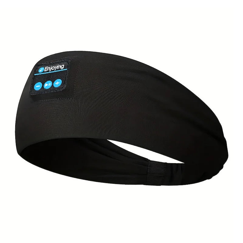 Yoga Hairbands Wireless Bluetooth Headphones Soft Elastic Sports Headbands Sleeping Music Eye Mask Outdoor Sweatband Earphones